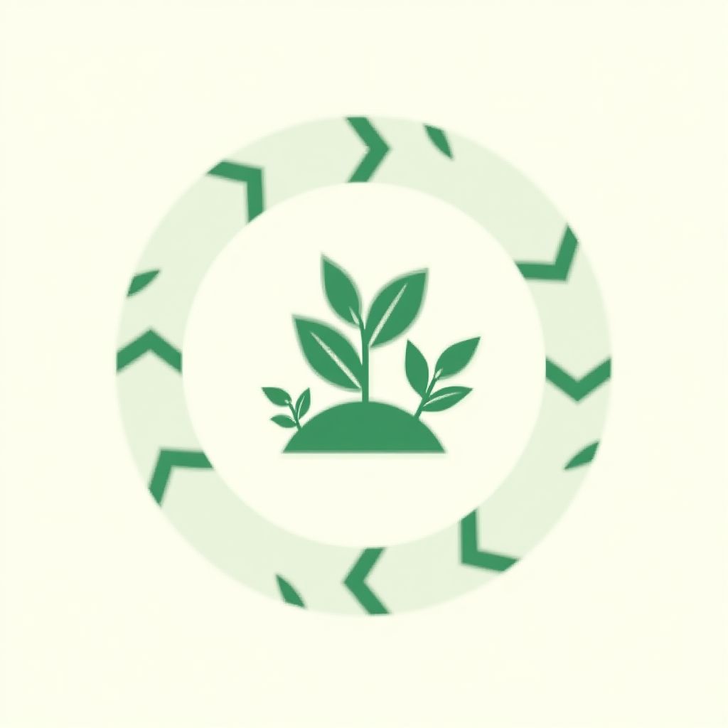 Carbon sequestration icon